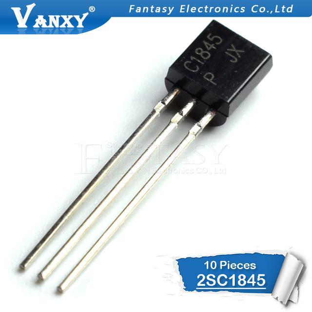10 ชิ้น 2SC1845 TO92 ทรานซิสเตอร์ TO-92 C1845 2SC1845-F ใหม่