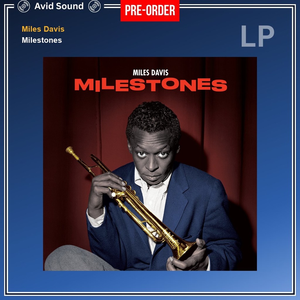 Pre-Order แผ่นเสียง Miles Davis Milestones ใหม่ ซีล Miles Davis Vinyl LP