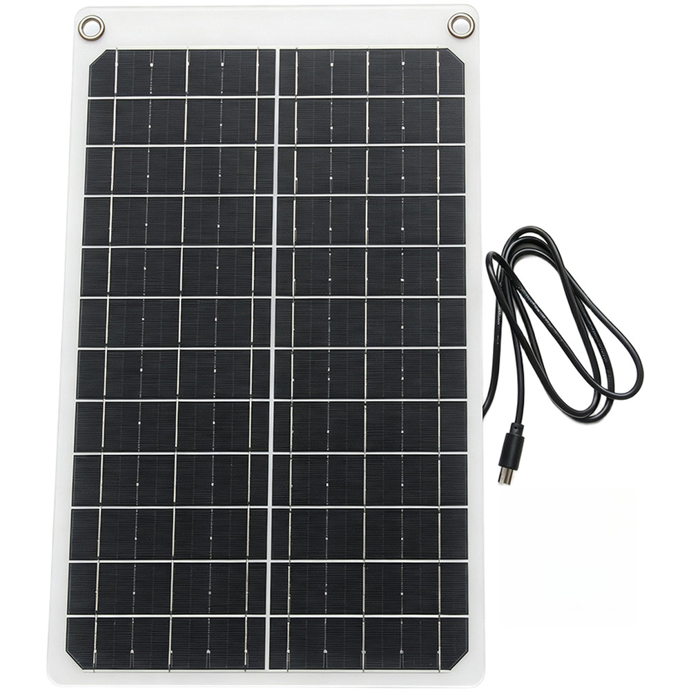 {ใหม่}แผงโซลาร์เซลล์ 15W 12V สําหรับปั๊มน้ําแสงกลางแจ้ง Monocrystalline High
