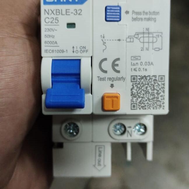 CHINT Elcb nxble-32 C25 คาง 0.03a