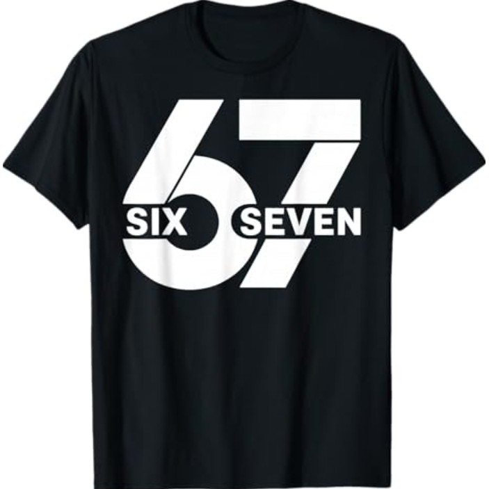 เสื้อยืด 67 Six Seven Meme