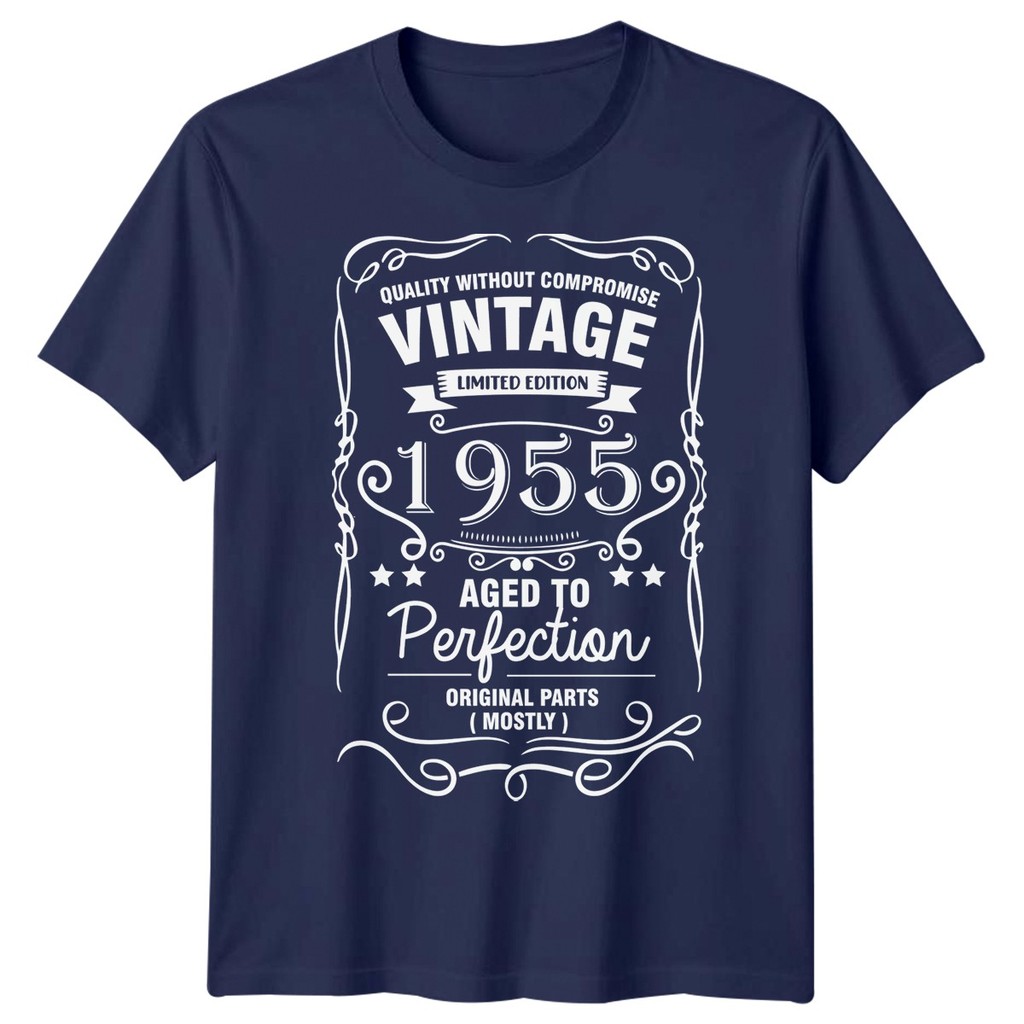 Vintage 1955 Mens T Shirt 70Th Birthday Quality Without Compromise