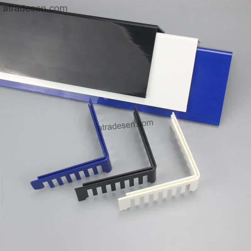 Premium Aquarium Corner Overflow Box Weir (30 ซม.-100 ซม.) - หวี Sump กรองพื้นผิว Skimmer มุมขวา