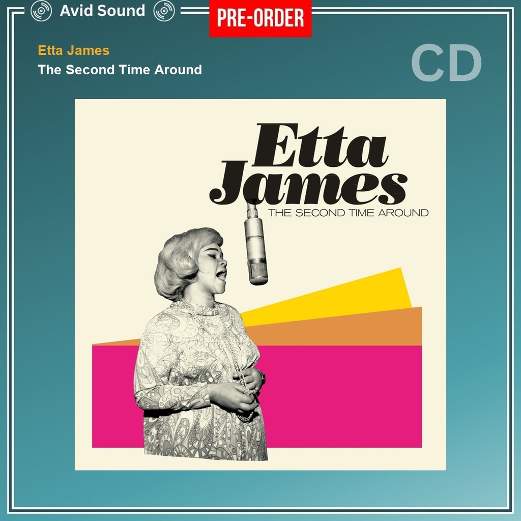 Pre-Order CD แผ่นซีดี Etta James The Second Time Around ใหม่ ซีล Etta James CD
