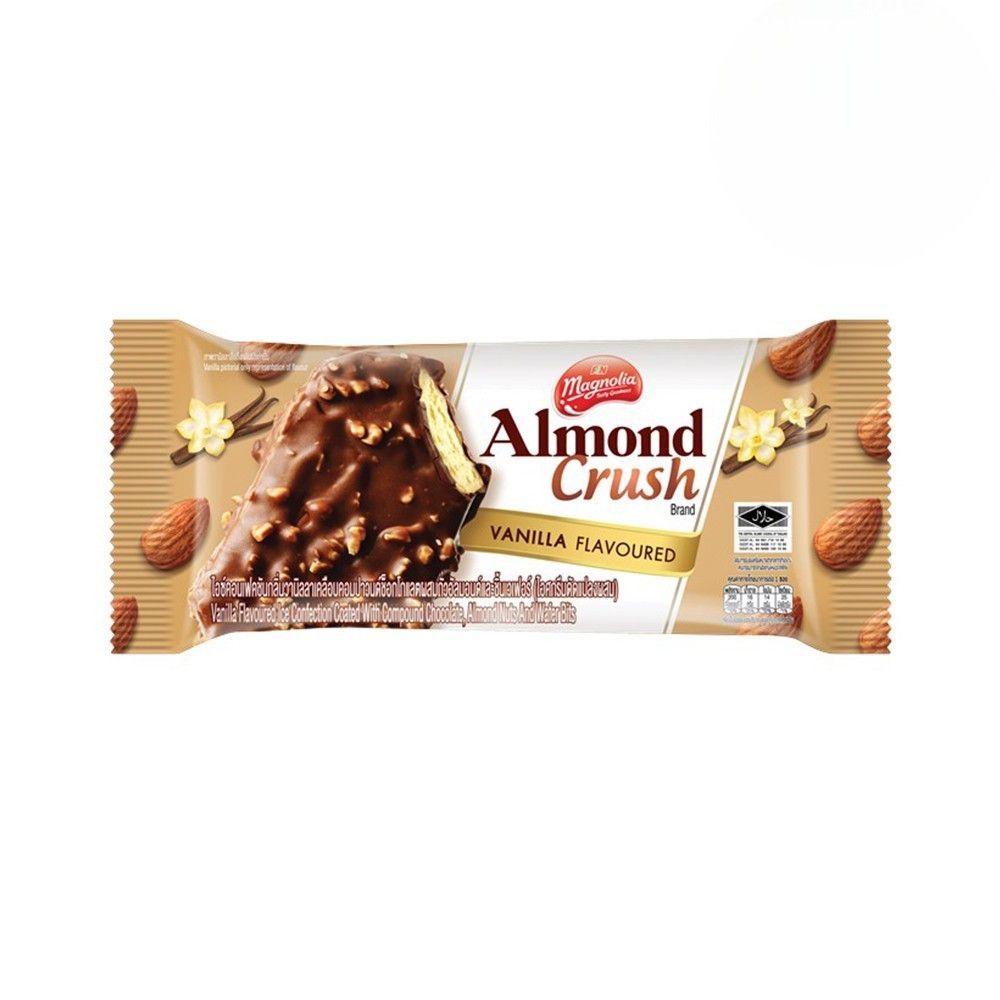 [สินค้าส่งด่วน]แมกโนเลีย อัลมอนด์ ครัช วานิลลา 58 กรัม