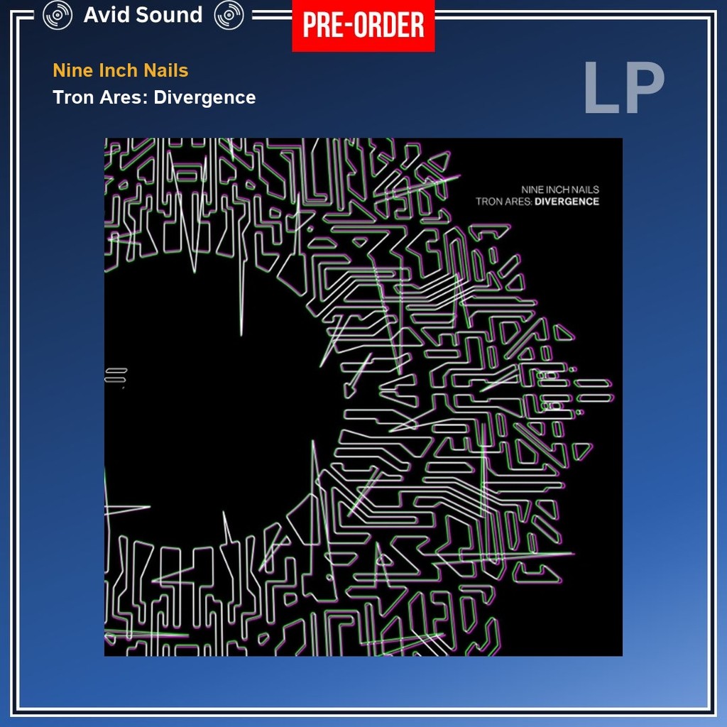 Pre-Order แผ่นเสียง Nine Inch Nails Tron Ares: Divergence ใหม่ ซีล Nine Inch Nails Vinyl LP