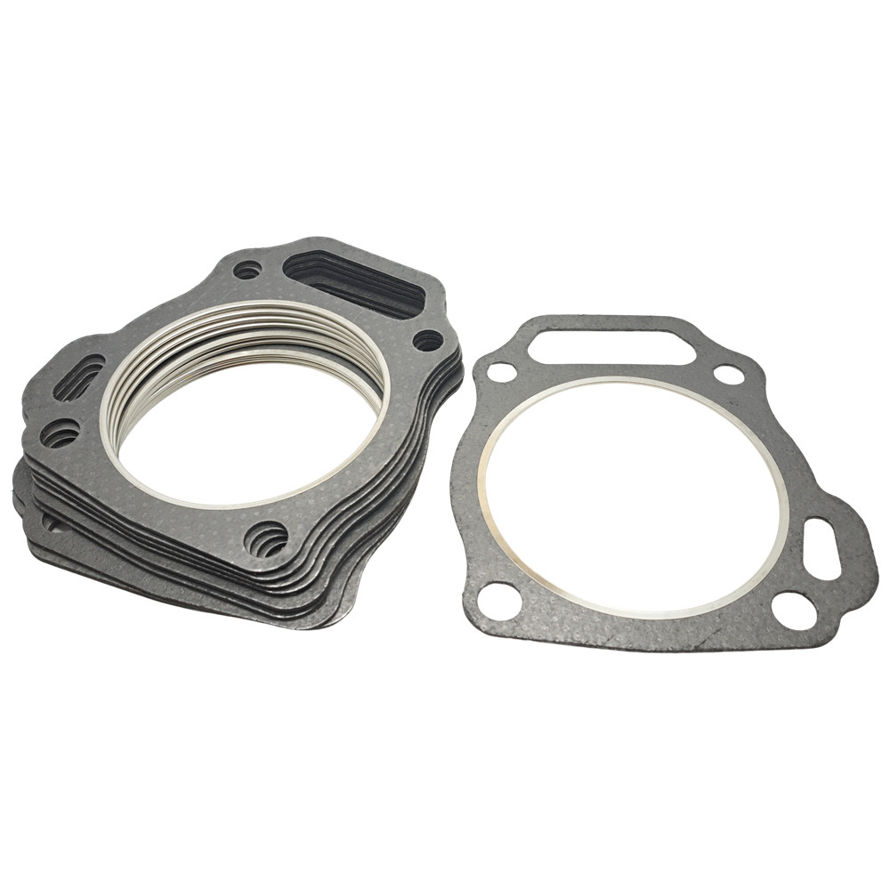 10pcs ปะเก็นฝาสูบสําหรับ GX390 13HP 188F GX 390 เครื่องยนต์แก๊สมอเตอร์อะไหล่ 12251-ZF6-W00 ไฟฟ้าเครื