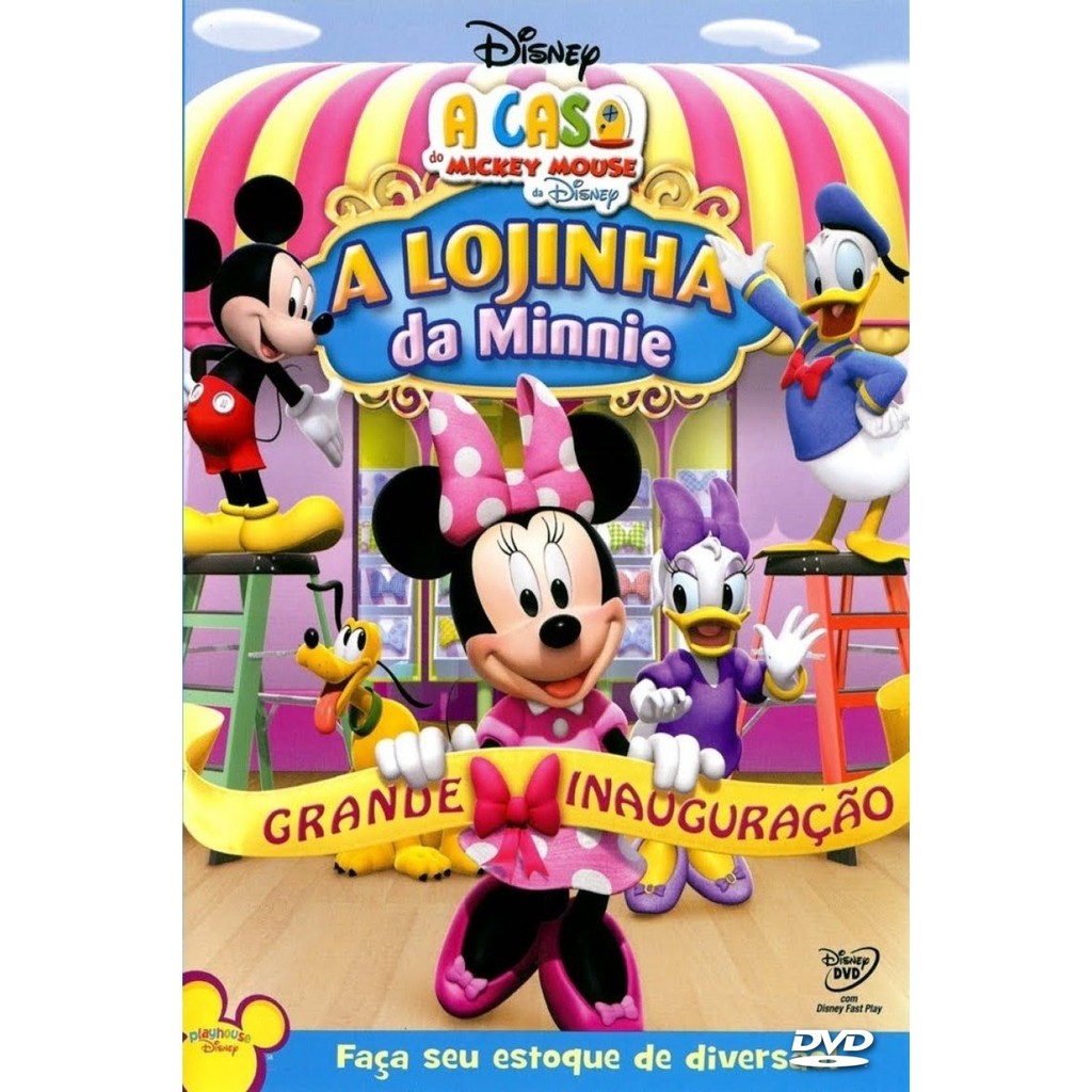 ดีวีดีหนัง Mickey Mouse Clubhouse: Minnie's Bow-Tique