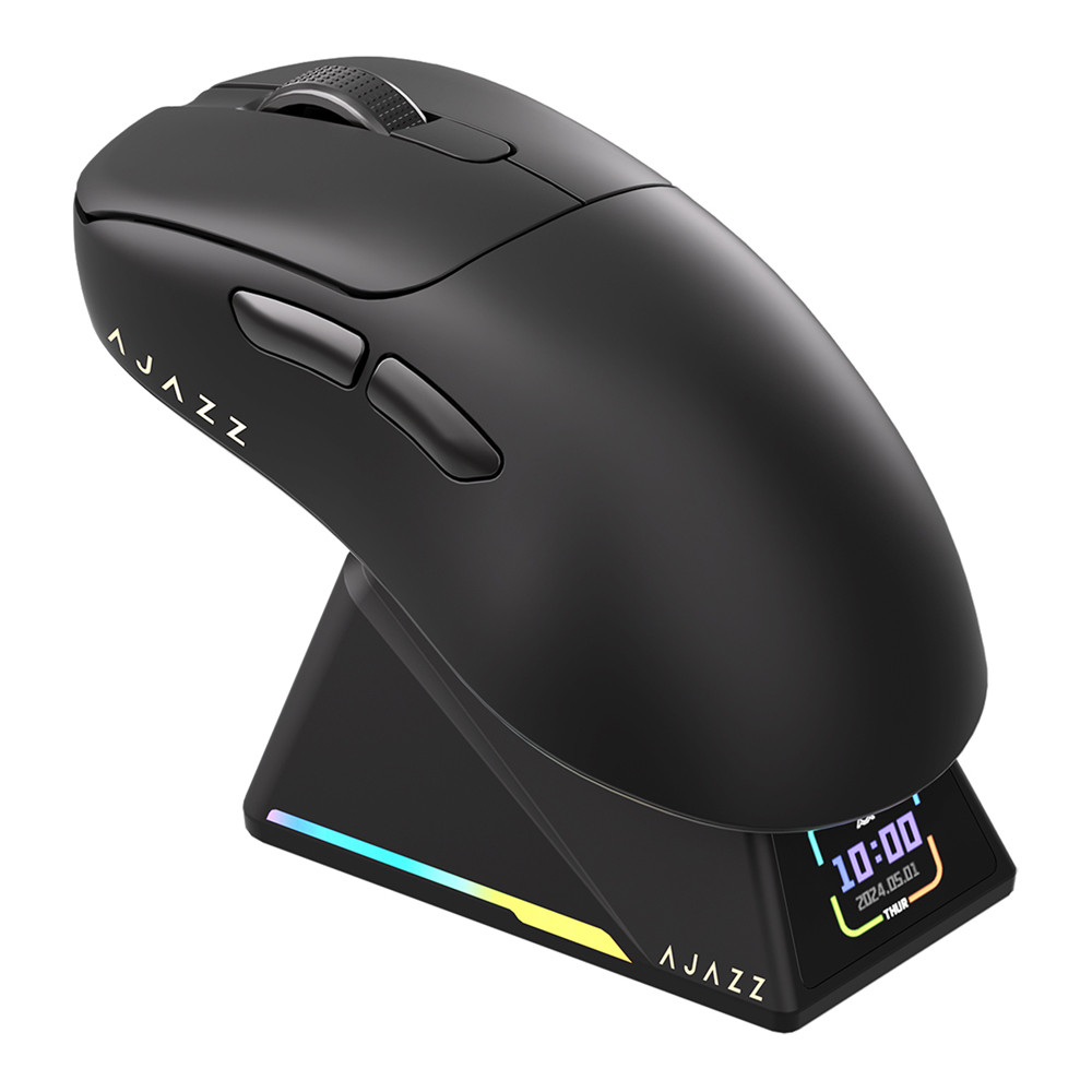 WIRELESS MOUSE (เมาส์ไร้สาย) AJAZZ AJ179 APEX (BLACK) (AJ-MS-AJ179APEX-K) )