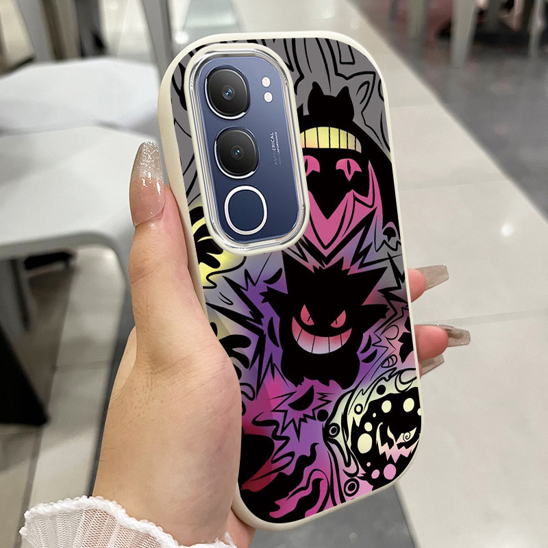 เคสสำหรับ VIVO Y19s Y29 5G เคสโทรศัพท์ปีศาจกันกระแทกกลมและอ้วน