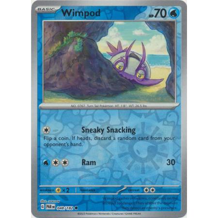 Pokemon Wimpod Card - 048/182 - Common Reverse Holo