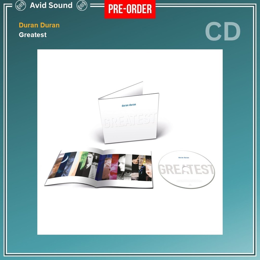 Pre-Order CD แผ่นซีดี Duran Duran Greatest ใหม่ ซีล Duran Duran CD