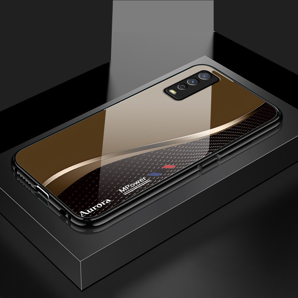 เคส For VIVO iQOO U3x Standard เคสโทรศัพท์ เคสมือถือ เคสวีโว่ เคสแข็ง Hard Phone Glass Case BLK