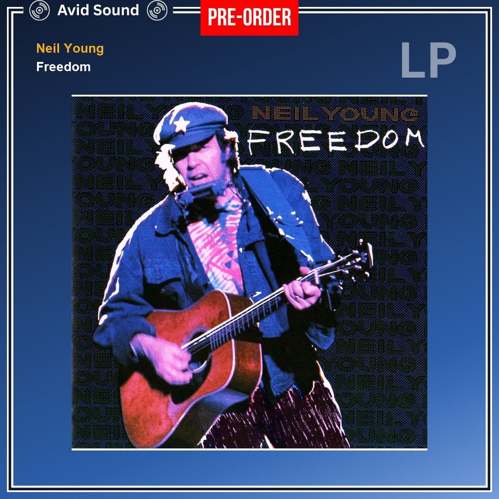Pre-Order แผ่นเสียง Neil Young Freedom ใหม่ ซีล Neil Young Vinyl LP