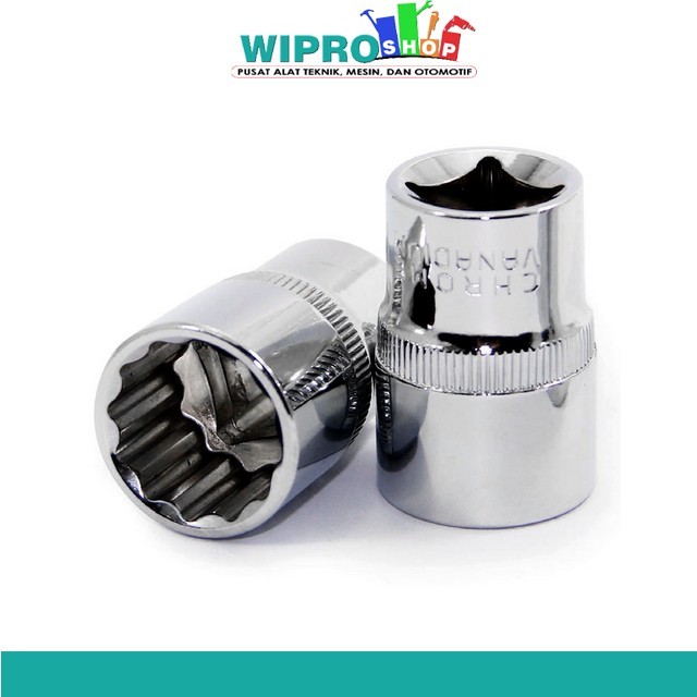 Wipro Sock Cr. 1/2" 12pt 36mm 38mm 34mm