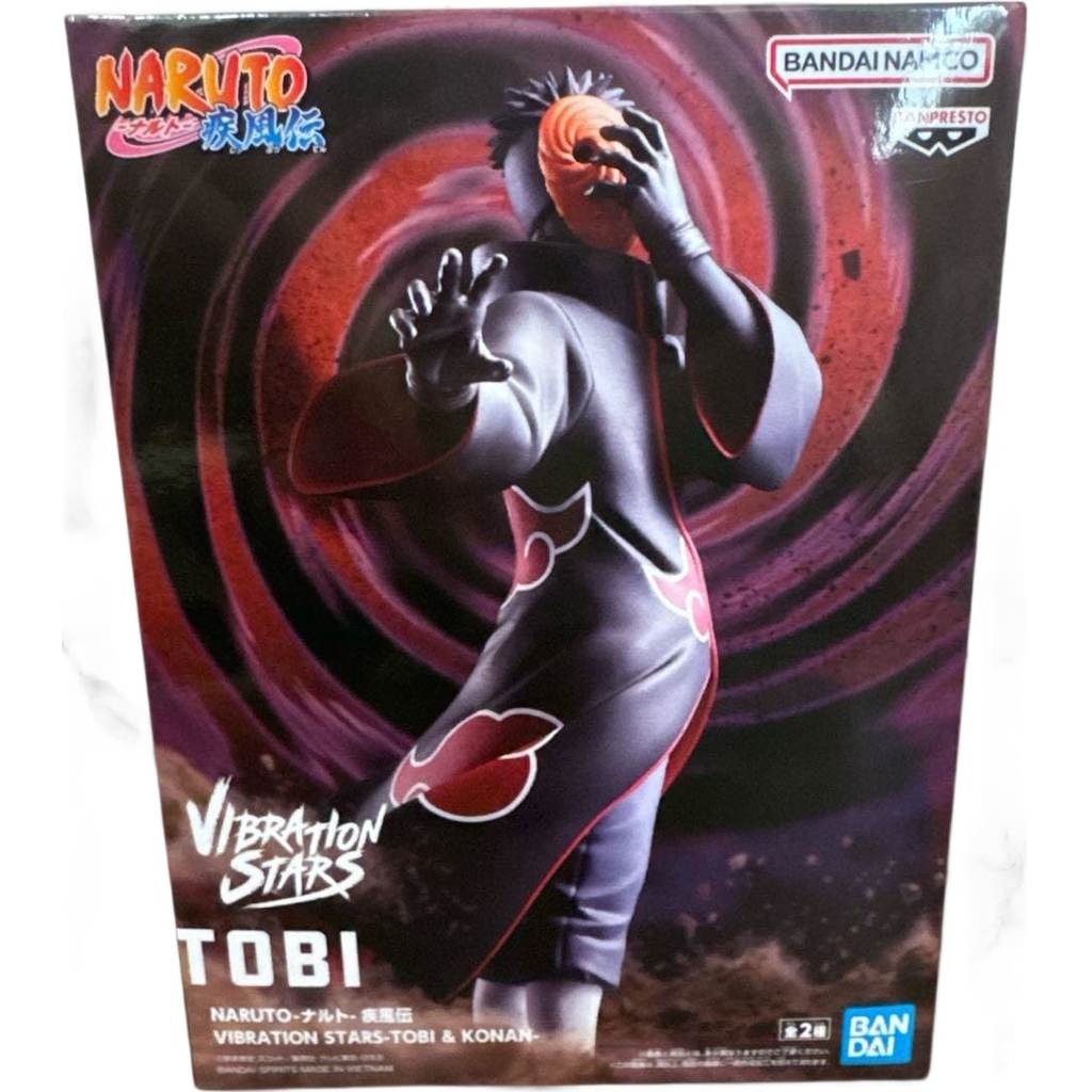【Direct from Japan】NARUTO Shippuden Tobi VIBRATION STARS Figure【Japan Exclusive】