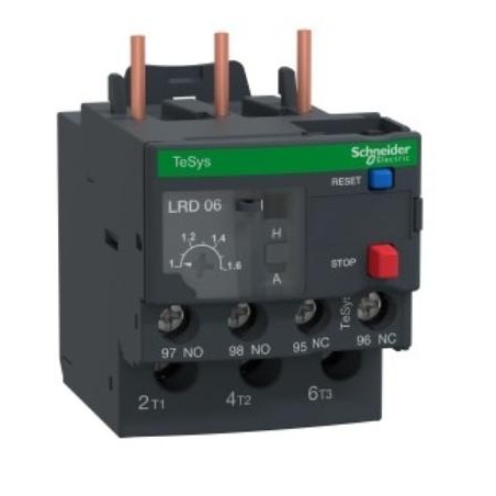 Schneider Thermal Overload Relay TOR LRD06 / LRD 06 1-1.6 ของแท้
