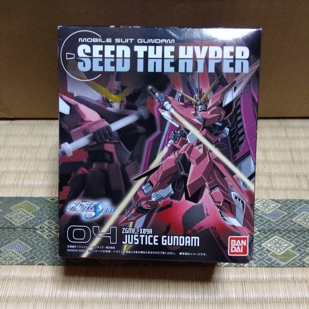 【Direct from Japan】Mobile Suit Gundam SEED THE HYPER ZGMF-X09A ที่ยังไม่ได้เปิด【Japan Exclusive】