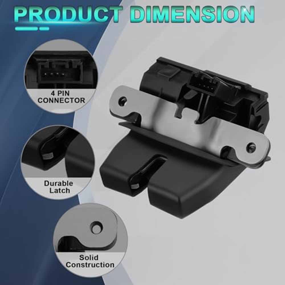 ล็อคฝากระโปรงหลังสําหรับ Ford Fiesta MK7 2008-17 B-Max 12-17, 8A61A442A66BE