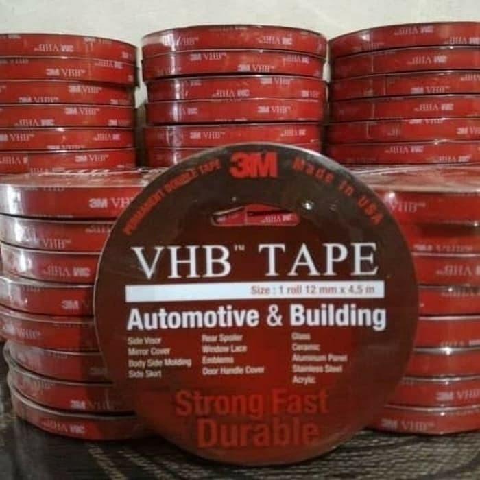 73ox- 3M - เทปคู่ Vhb Original 3M Super Strong - Super Sticky 12Mm X 4.5