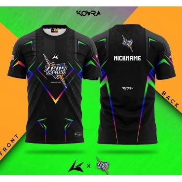 Zeus Gamer T-shirt เสื้อยืดคอกลมจากไมโครไฟเบอร์