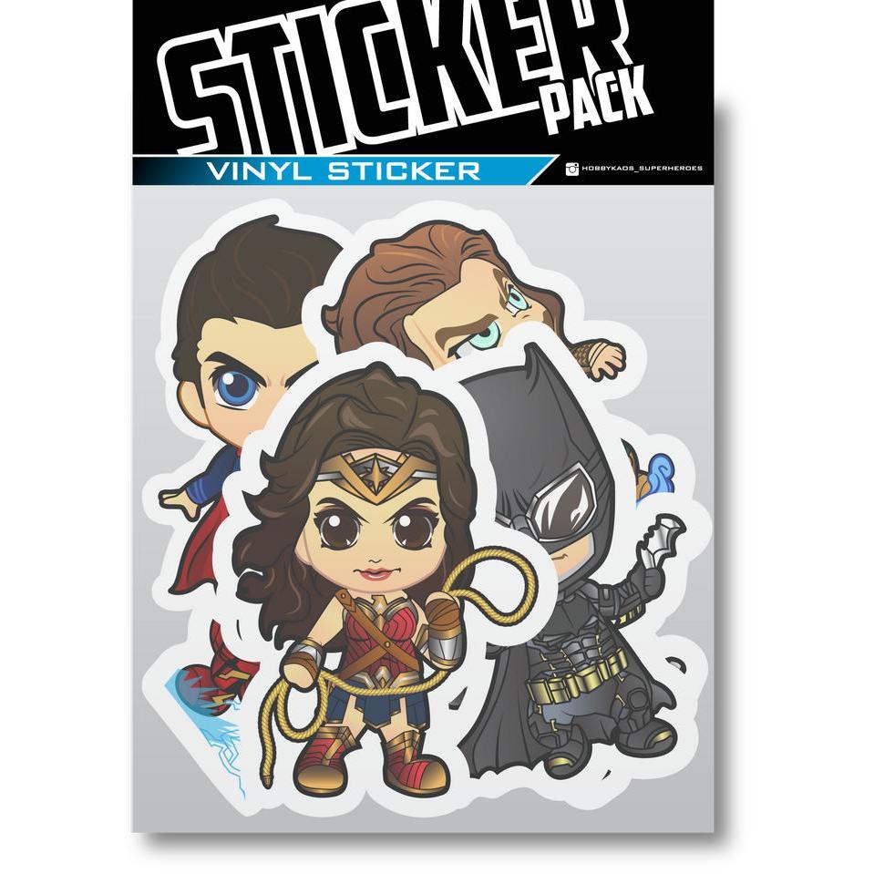 JUSTICE LEAGUE STICKER PACK