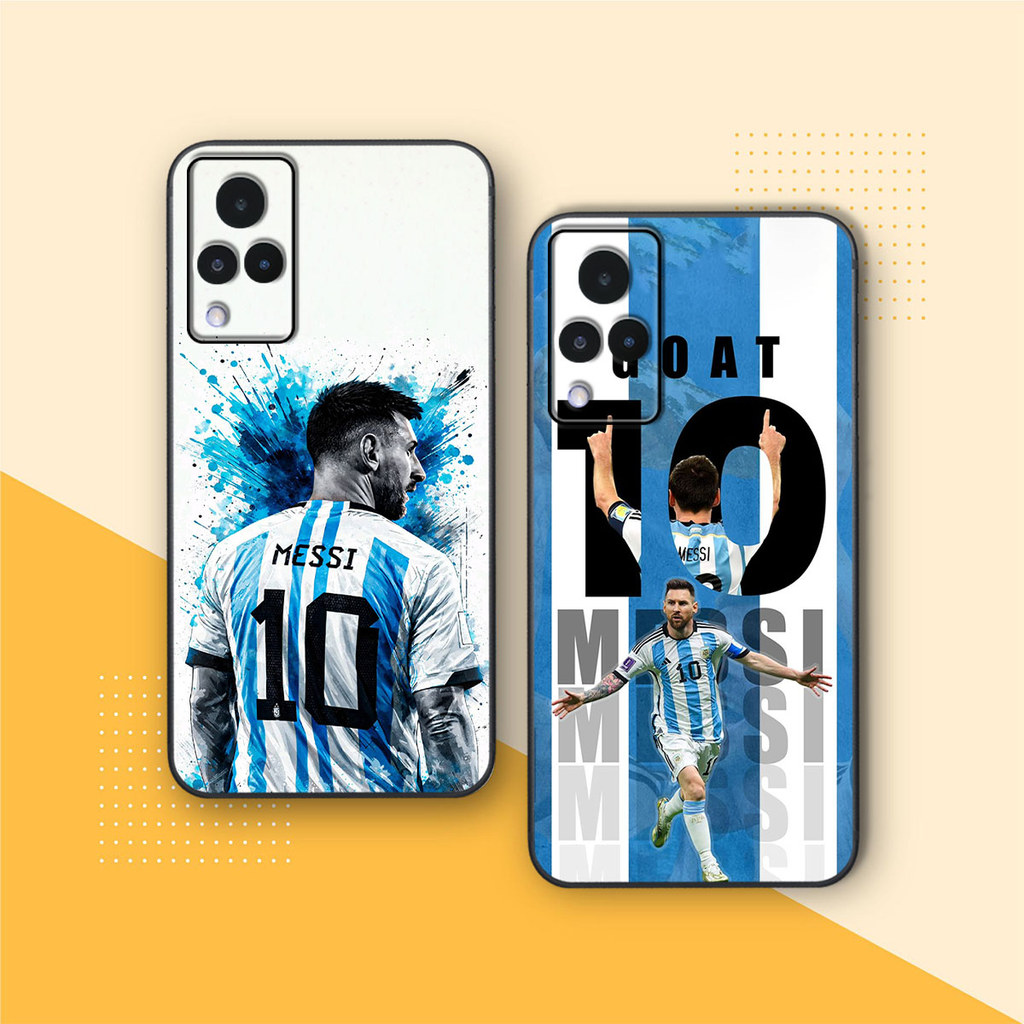 เคส Vivo V21 5G สวยมาก พร้อมภาพ Messi Ronaldo