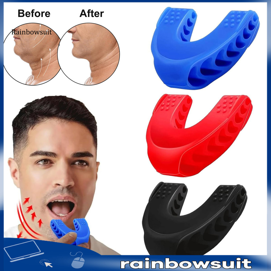 RA- Jawline Exerciser แบบพกพาผู้ชายผู้หญิงกล้ามเนื้อ Sculpting Jaw Bone Strengthener Jawline Shaper 