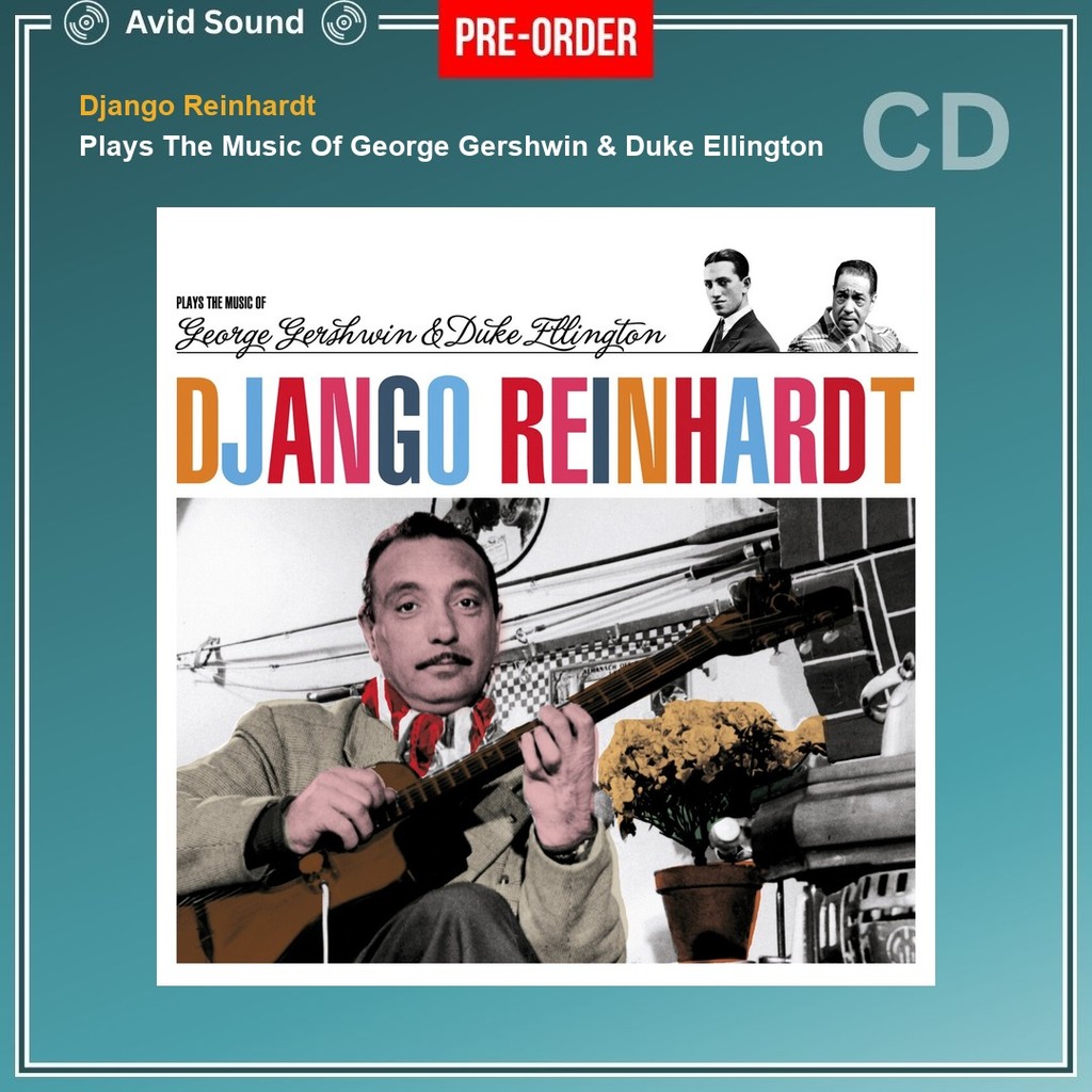 Pre-Order CD แผ่นซีดี Django Reinhardt Plays The Music Of George Gershwin & Duke Ellington ใหม่ ซีล 