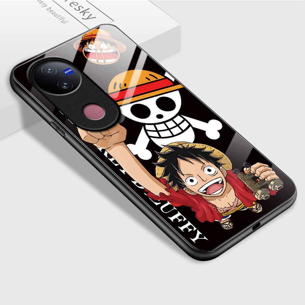 เคส For VIVO V50 5G เคสโทรศัพท์ เคสมือถือ เคสวีโว่ เคสแข็ง Hard Phone Glass Case BLK