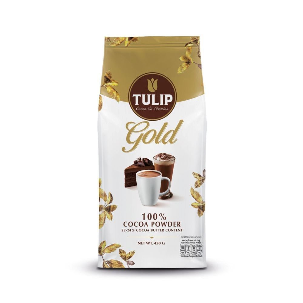 💥 TULIP GOLD COCOA POWDER BAG 450 G 🎐 TULIP GOLD COCOA POWDER BAG 450 G ✅ เครื่องดื่มบำรุงสุขภาพ  🎨 