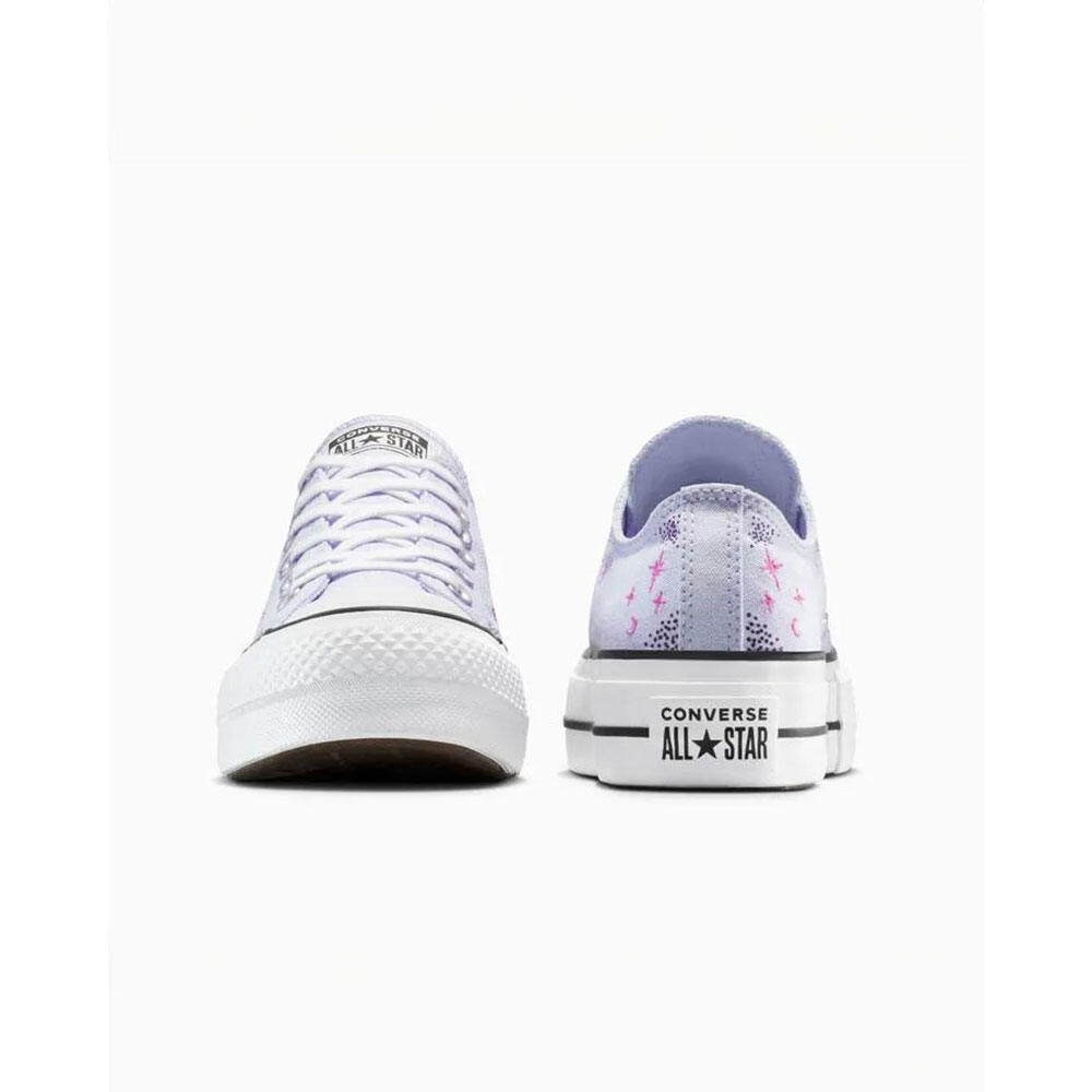 Converse حذاء Chuck Taylor Lift Celestial Ox للجنسين — بنفسجي — صورة 4