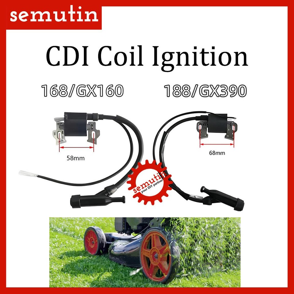 MESIN COIL CDI จุดระเบิด GX160 GX390 AJ44 SM / 168 Genset เครื่องยนต์คอยล์ 188 Assy / ไดรฟ์เครื่องยน