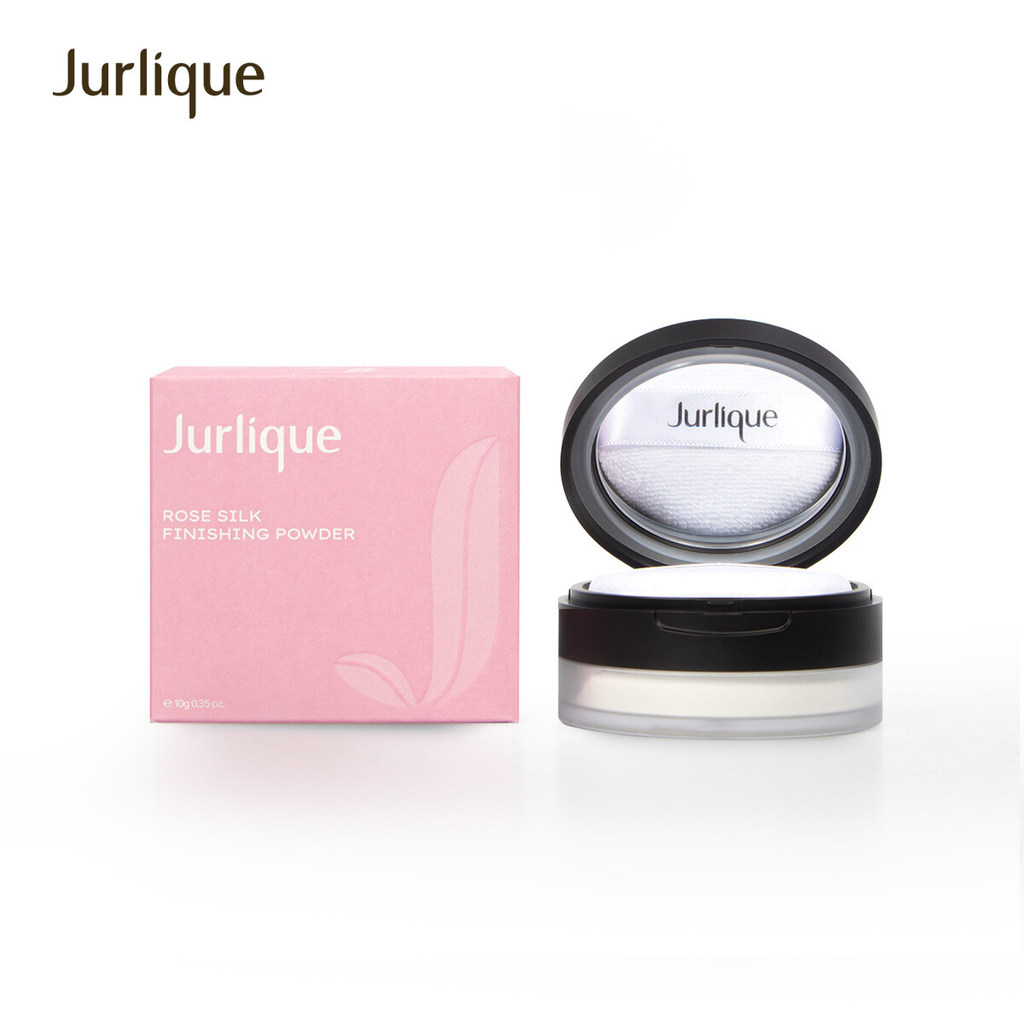 Jurlique Rose Silk Finishing Powder 10g. - แป้งฝุ่น เนื้อสัมผัสบางเบาดุจแพรไหม ช่วยให้ผิวเนียนละเอียดคุมมัน