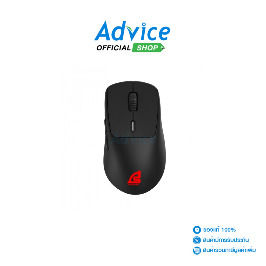 SIGNO MOUSE WIRELESS BLUETOOTH WG902 VEXXER BLACK (เมาส์ไร้สาย) - A0153882
