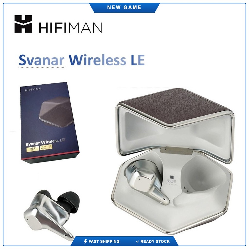 Ready HIFIMAN SVANAR LE in-Ear Hi-Fi Hymalaya DAC Bluetooth Wireless Noise Cancelling In Ear Earphon