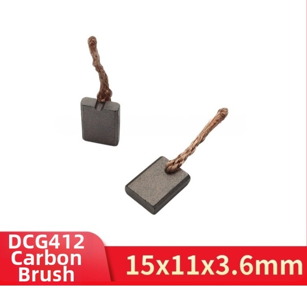 SMT15x11x3 แปรงคาร์บอน 6 มม.สําหรับเครื่องบดมุมเลื่อยวงเดือน DCG412 DCS373 DCS380