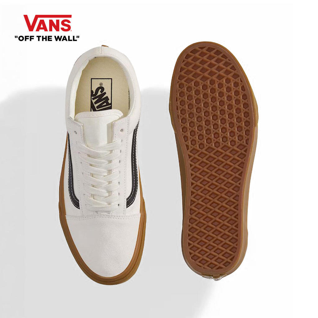 VANS حذاء Old Skool — أبيض/صمغي — صورة 3