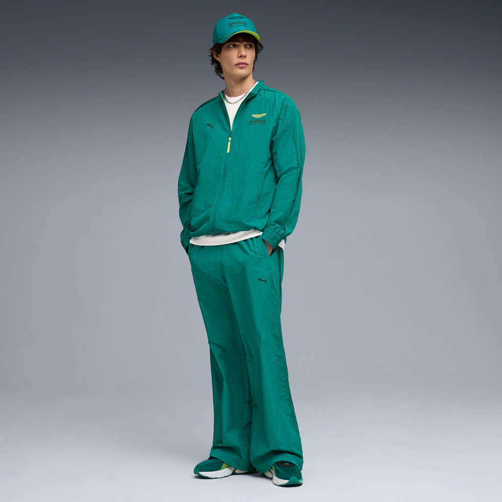 PUMA Auto กางเกงทรงขนาดโอเวอร์ไซส์ PUMA x ASTON MARTIN ARAMCO F1® TEAM T7 สำหรับผู้ชาย สีเขียว - 63538004 — صورة 2