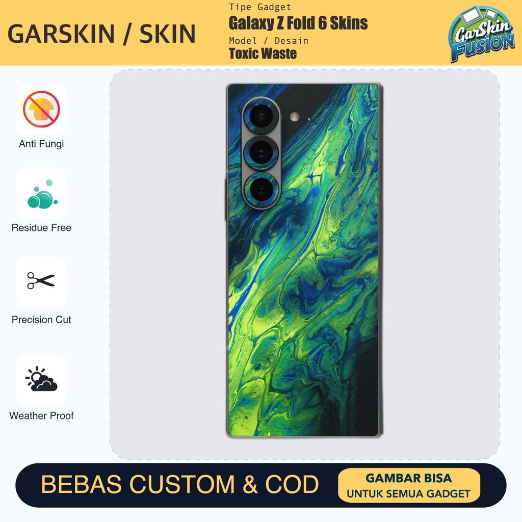 เคส Galaxy Z Fold 6 Toxic Waste Anti Scratch Protector | โดยฟิวชั่น | รหัส - XJAU