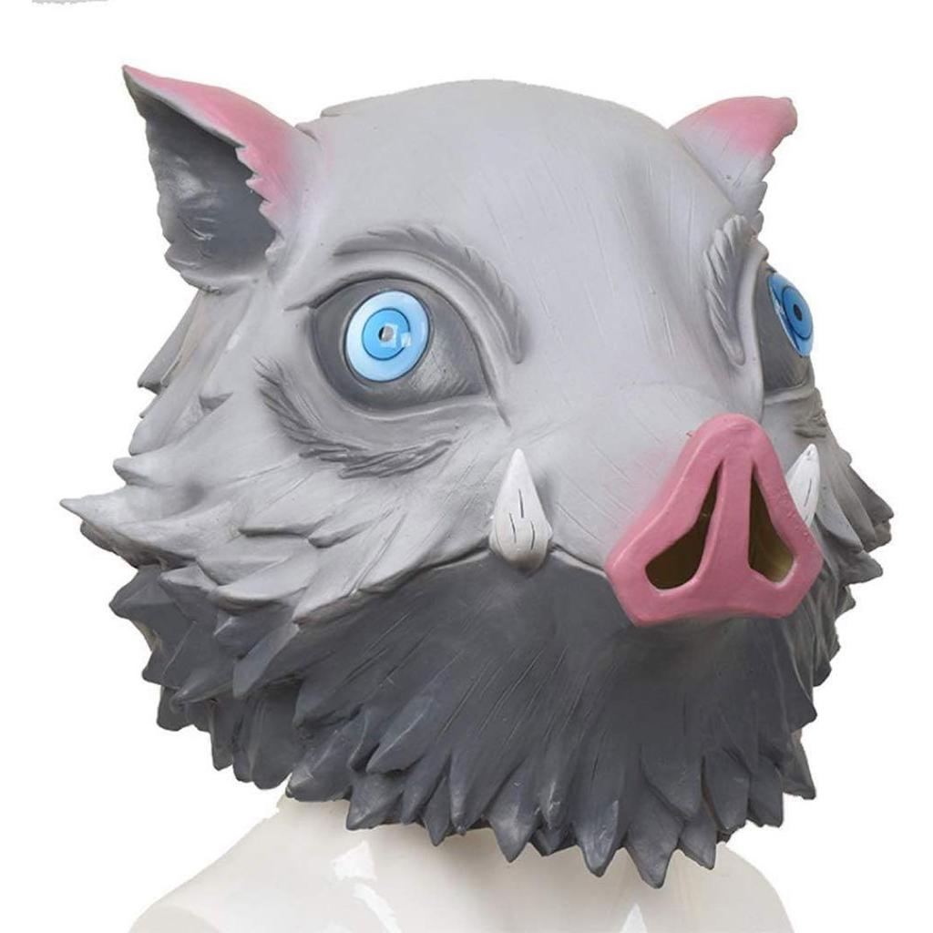 【Direct from Japan】[1 ในสต็อก] C-201 Demon Slayer: Kimetsu no Yaiba Inosuke Hashibira Mask (ขนาดเดีย