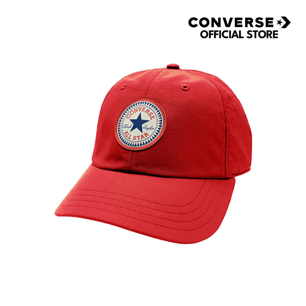 CONVERSE หมวก Edge Graph Nylon Cap Red UNISEX 1251373BU_F6REXX
