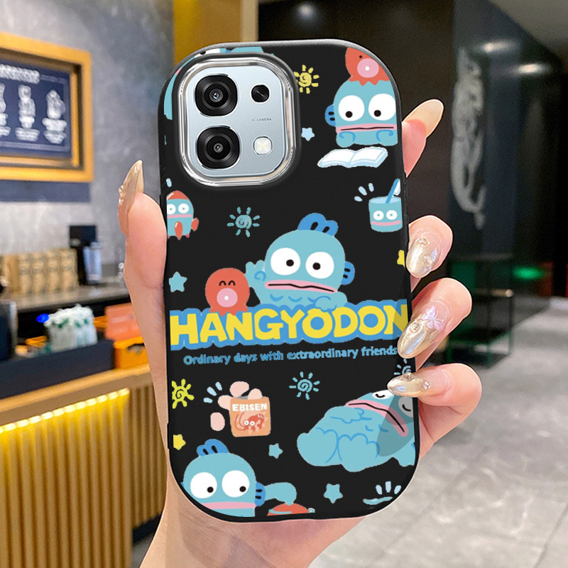เคสสำหรับ OPPO A6 Pro 4G A6 Pro 5G เคสโทรศัพท์ปลาหมึกยักษ์ปลาการ์ตูนซิลิโคนซอฟต์เชลล์