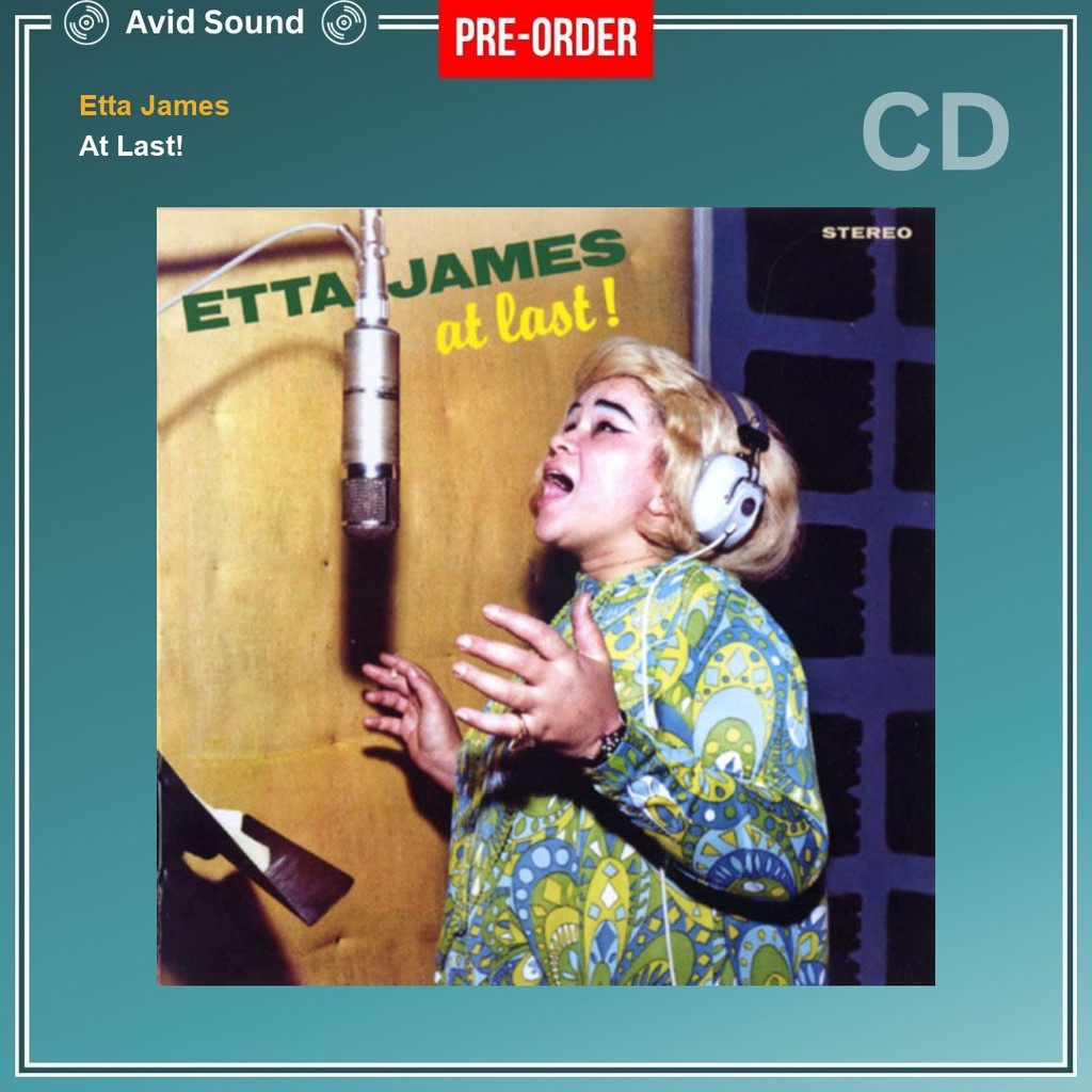 Pre-Order CD แผ่นซีดี Etta James At Last! ใหม่ ซีล Etta James CD
