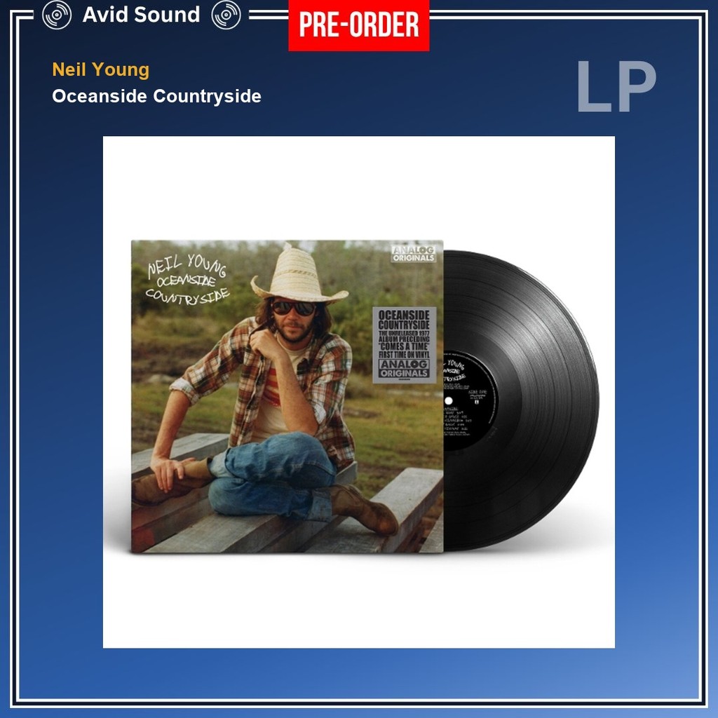 Pre-Order แผ่นเสียง Neil Young Oceanside Countryside ใหม่ ซีล Neil Young Vinyl LP
