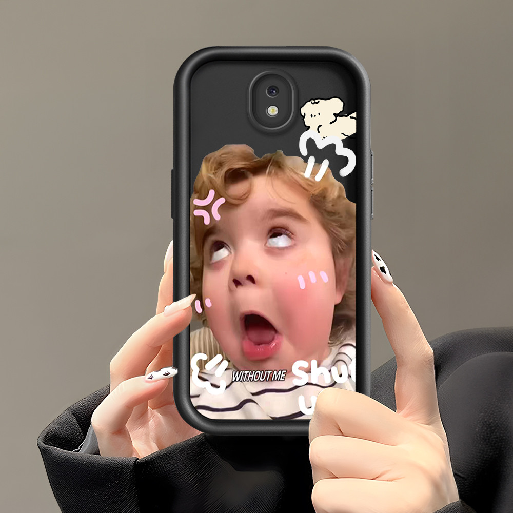 HP เข้ากันได้กับ Samsung Galaxy J7 Pro J730 2017 Softcase เคสโทรศัพท์ Cassing Kesing C8 2122 DLJ 33