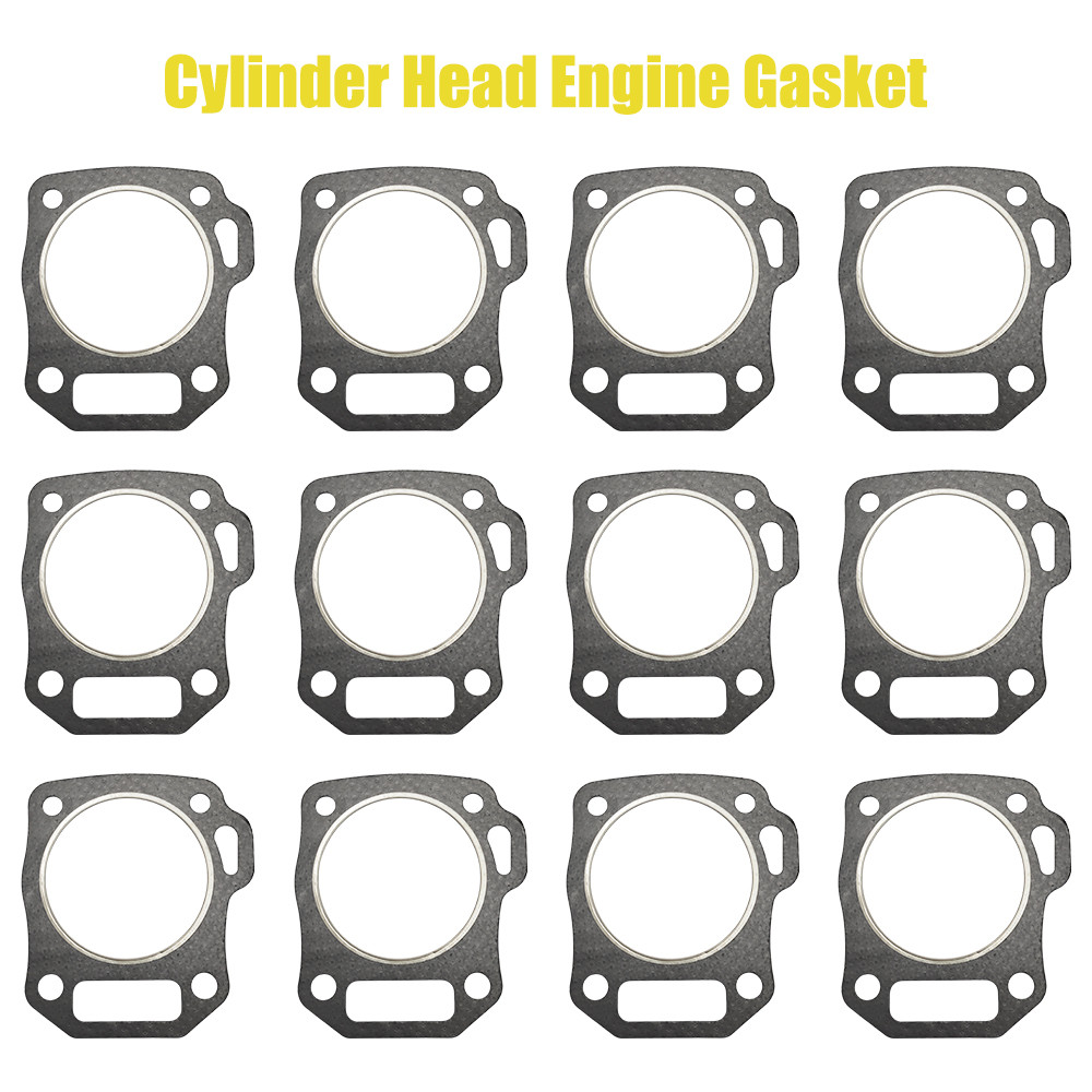 12 ชิ้น/ล็อตปะเก็นเครื่องยนต์ฝาสูบสําหรับ GX160 5.5HP GX200 6.5HP #12251-ZF1-800