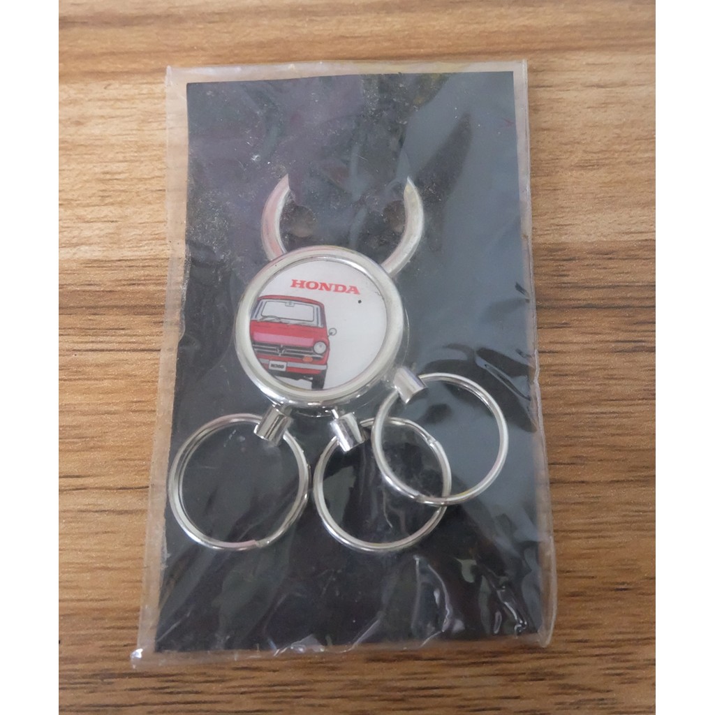 พวงกุญแจโลหะ Honda N360 Keychain สีเงิน