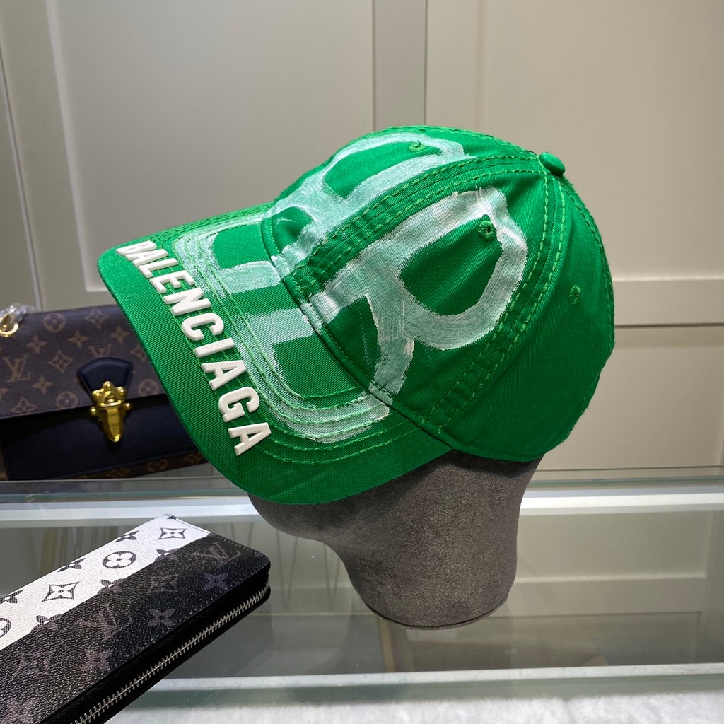 GU333 หมวกบักเก็ตแฟชั่นลาย GG สีดํา