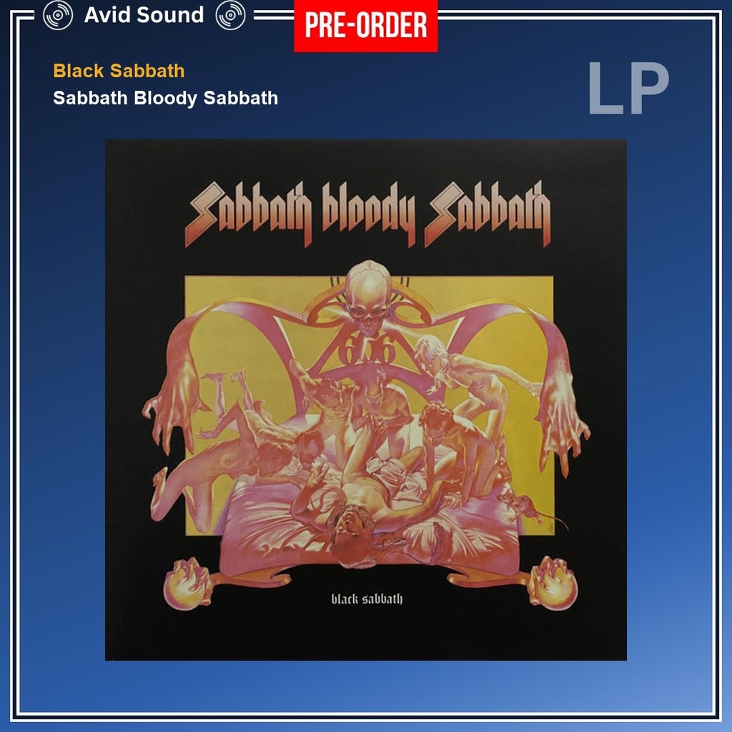 Pre-Order แผ่นเสียง Black Sabbath Sabbath Bloody Sabbath ใหม่ ซีล Black Sabbath Vinyl LP